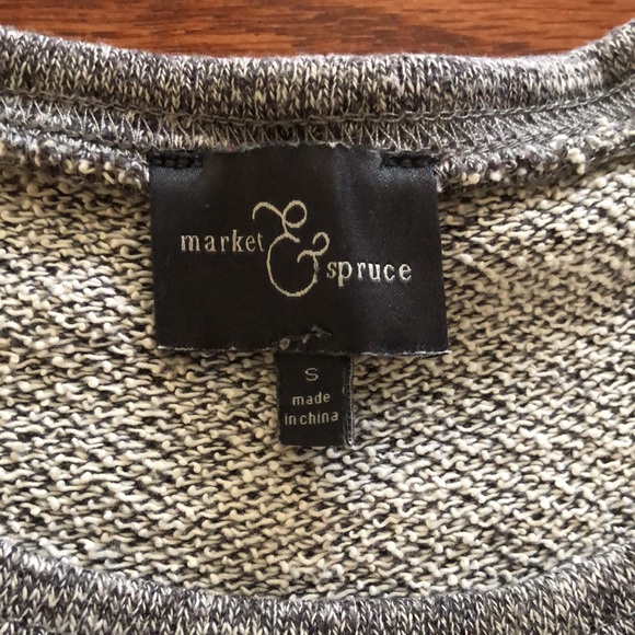 Market & Spruce sheer back top Small - Picture 3 of 5